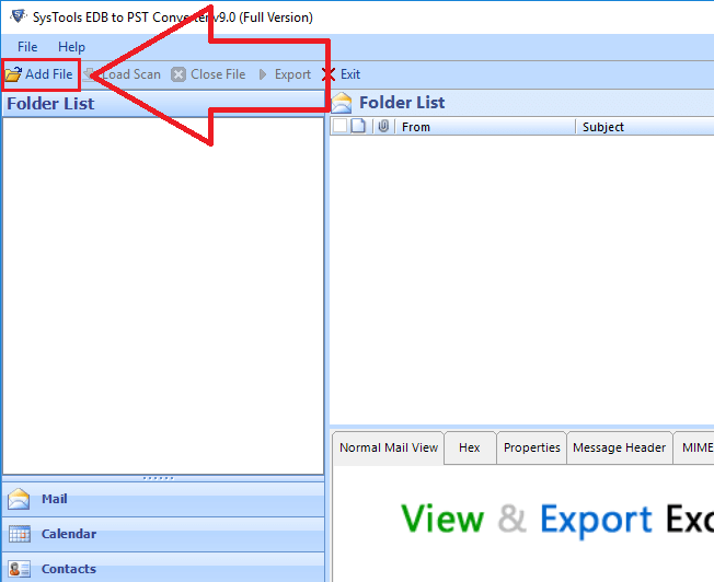 import edb to outlook 2019